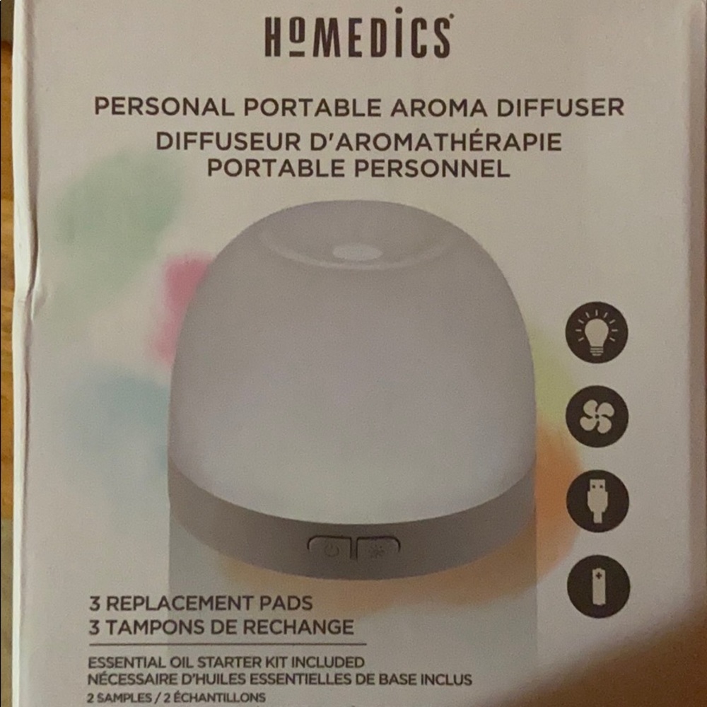 homedics portable diffuser